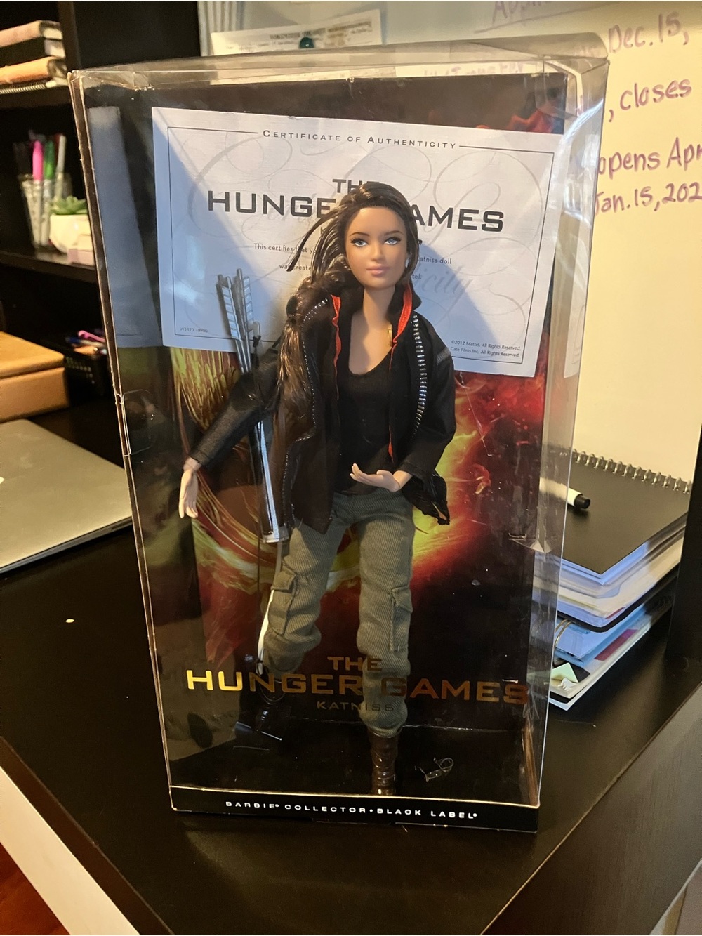 Barbie The Hunger Games Collector Doll - Black, Olive, Red Accents